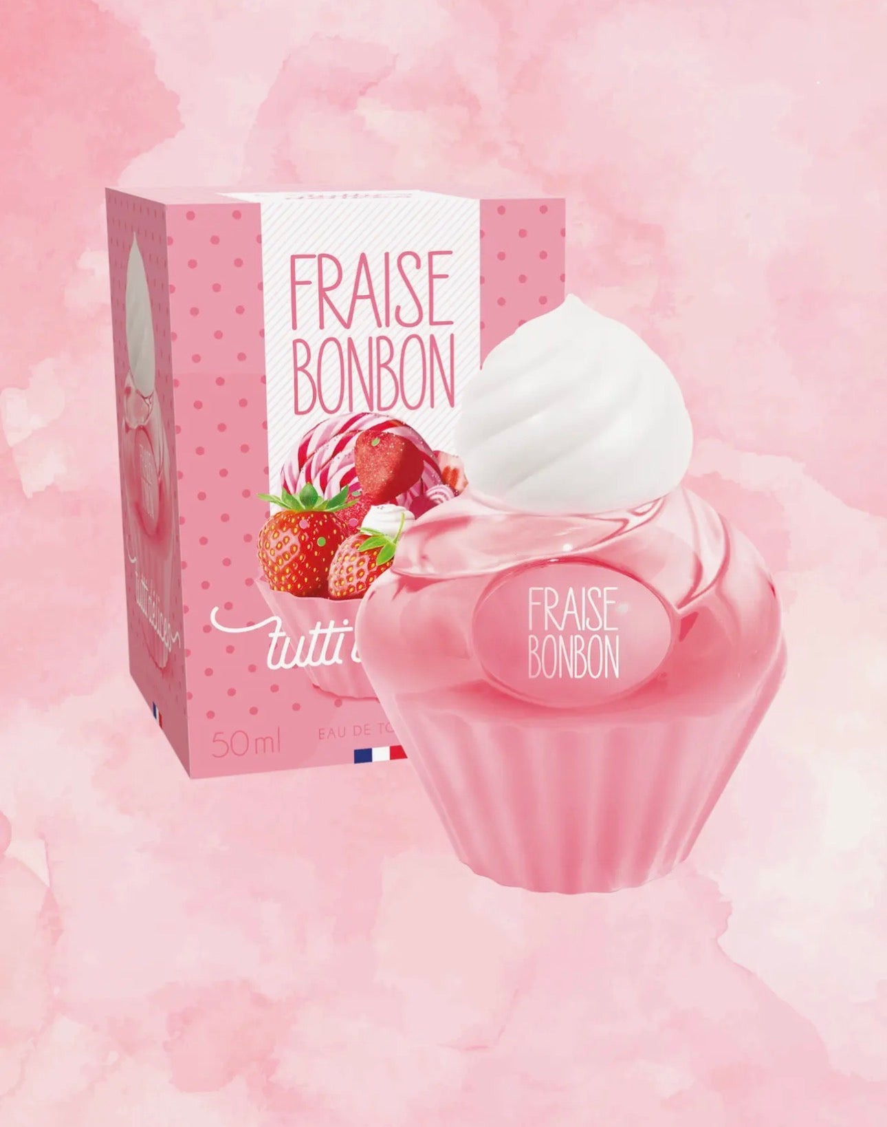 Strawberry sweet cupcake kids perfume
