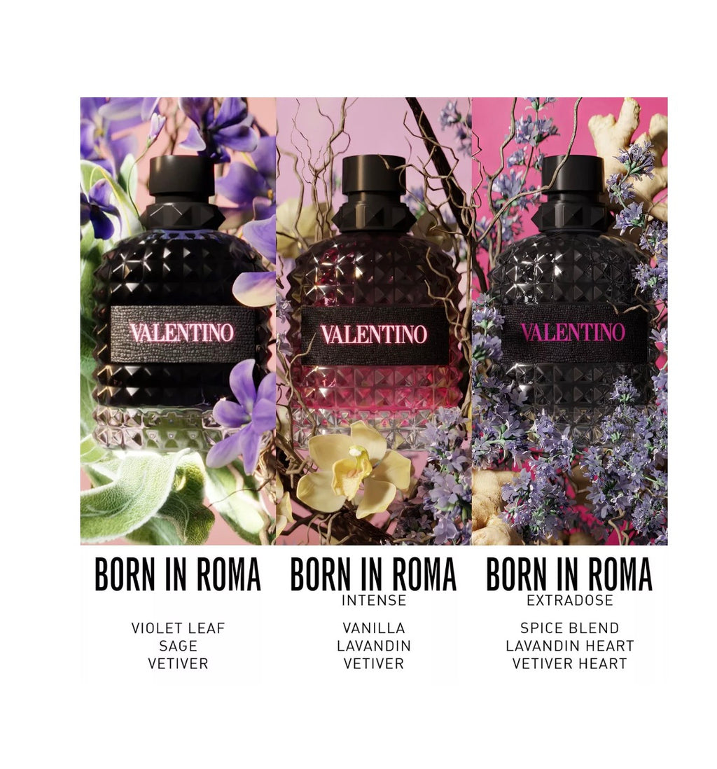 Men's Uomo Born In Roma Extradose Parfum, 3.4oz.